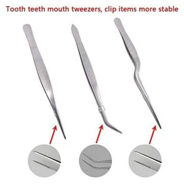 Versatile Cooking Tweezers for Culinary Precision and Comfort