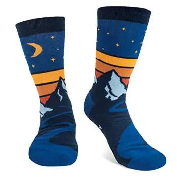 Funny Socks for Adventure Lovers - I'd Rather Be in the Mountains