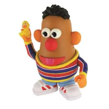 Poptaters Sesame Street Mashup with Bert or Ernie
