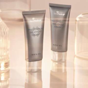 SkinMedica TNS Ceramide Treatment Cream - Ceramide Cream for Face to Restore and Hydrate Your Skin's Barrier Function and Balance, 2 Oz