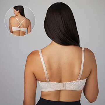 Willow Hands Free Luxe Pumping Bra, Medium, Champagne, Pumping and Nursing Bra with Double Extender Clips, Pair 3.0 Go Wearable Breast Pumps, Machine Washable