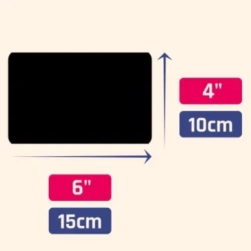 Ultimate Erasable Labels, 50-Pack Chalkboard Stickers