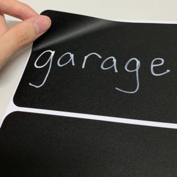 Ultimate Erasable Labels, 50-Pack Chalkboard Stickers