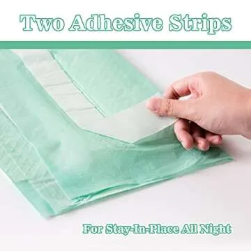 MILDPLUS Extra Large Bed Pads with Adhesive Strips