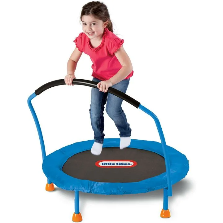Little Tikes 3' Trampoline for Kids – Indoor Fun