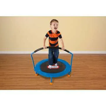 Little Tikes 3' Trampoline for Kids – Indoor Fun
