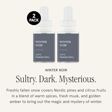 Pura Smart Home Diffuser with Winter Noir Fragrance