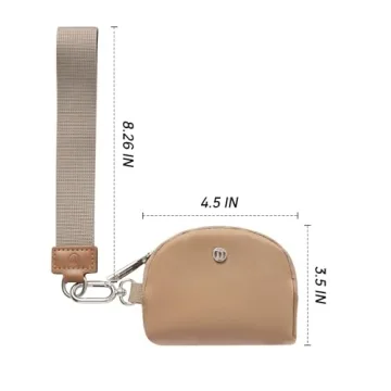 Mini Zip Around Wristlet Wallets for Women Stylish & Compact