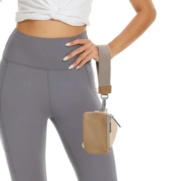 Mini Zip Around Wristlet Wallets for Women Stylish & Compact