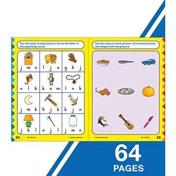 Exciting Phonics Workbook for Kindergarten Learning Activities