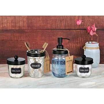 Amolliar Glass Soap Dispensers - Stylish & Eco-Friendly