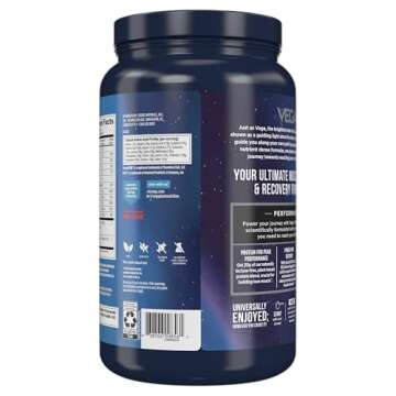 Vega Premium Sport Protein Chocolate Protein Powder, Vegan, Non GMO, Gluten Free Plant Based Protein Powder Drink Mix, NSF Certified for Sport, 29.5 oz