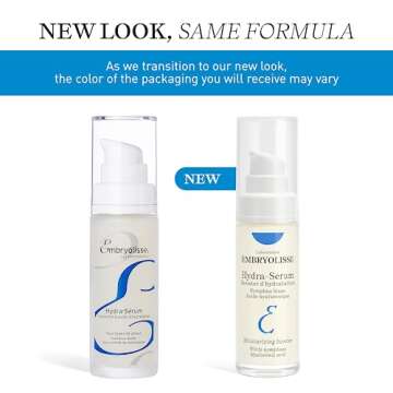 Embryolisse Hydra-Serum, Ultra-Hydrating Lightweight Hyaluronic Acid Facial Serum with White Water L...