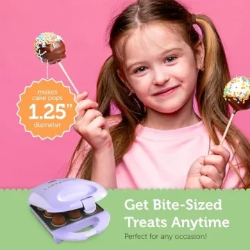 Babycakes Mini Cake Pop Maker Makes 9 Pops Quickly