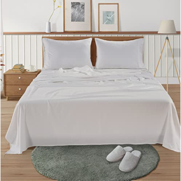 Comfortable LANE LINEN 100% Cotton Flannel King Sheets