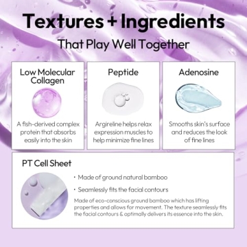 LAPCOS Collagen Sheet Mask - Anti-Aging Daily Face Mask