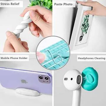 MABUSIYI 204 Pcs Poster Putty for Easy Removable Hanging