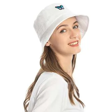 ZLYC Stylish Embroidered Bucket Hat for All Ages