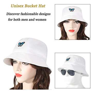 ZLYC Stylish Embroidered Bucket Hat for All Ages