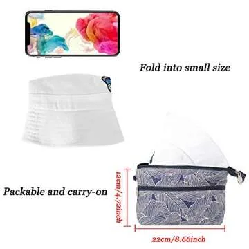 ZLYC Stylish Embroidered Bucket Hat for All Ages