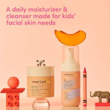 Evereden Kids Happy Face Duo - Clean Vegan Skincare Set