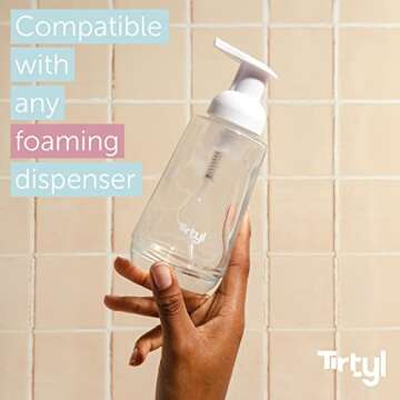 Tirtyl Skipper Foaming Hand Soap Tablet Refills - 12 Pack - 4oz fl total (12x 0.4 fl oz) - Rebranded - Compostable Packaging - Unscented