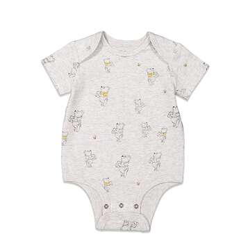 Disney Winnie the Pooh Newborn Baby Boys 3 Pack Bodysuits 3-6 Months