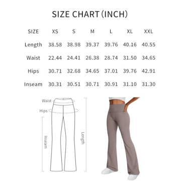 High-Waisted Bootcut Yoga Pants for Women