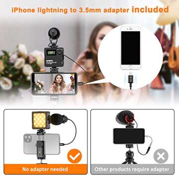 Sutefoto Vlogging Equipment & YouTuber Kit for iPhone
