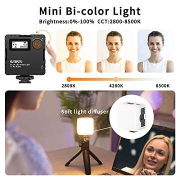 Sutefoto Vlogging Equipment & YouTuber Kit for iPhone