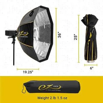 Glow EZ Lock Quick Octa Softbox with Bowens Mount 36"