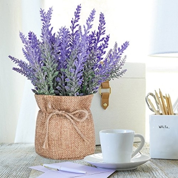 Charming Lavender Artificial Plants for Home Decor