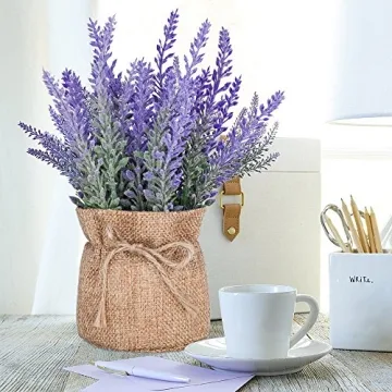 Charming Lavender Artificial Plants for Home Decor