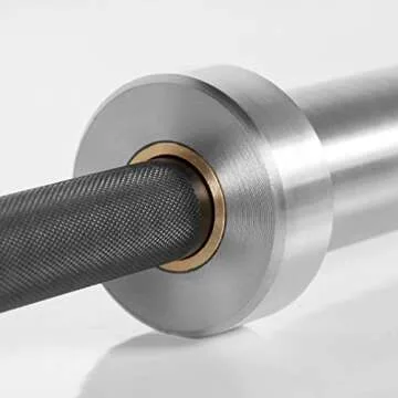 XMark VOODOO Weight Bar OB86, 7’ Olympic bar, Barbell bar, 1500 lb Weight Capacity Strength Training Bar, Weightlifting bar, Olympic Barbell, Use with 2” Olympic Weight Plates, Perfect for Home Gyms