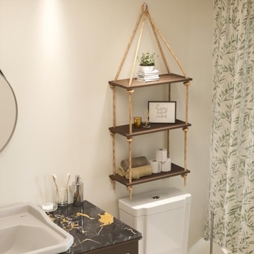 Stylish BAMFOX 3-Tier Hanging Wall Shelves