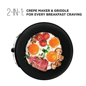 Chefman Electric Griddle & Crepe Maker for Perfect Cooking