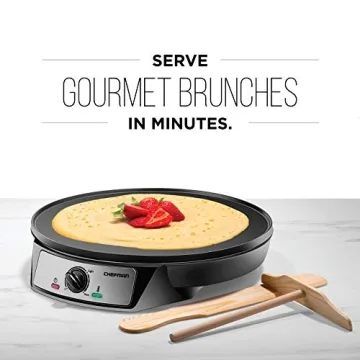 Chefman Electric Griddle & Crepe Maker for Perfect Cooking