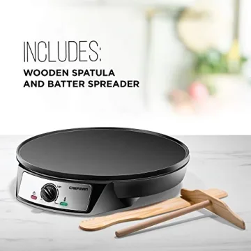 Chefman Electric Griddle & Crepe Maker for Perfect Cooking