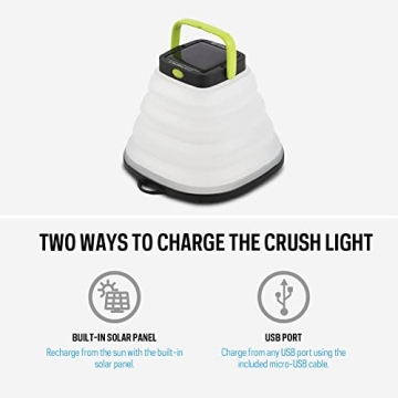 Compact Goal Zero Crush Light - Solar Lantern for Outdoors