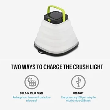Compact Goal Zero Crush Light - Solar Lantern for Outdoors