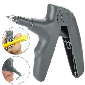 Orthodontic Ligature Ties Kit with 1040 Color Bands