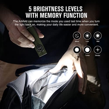 Olight Arkfeld EDC Lightweight 1000 Lumen Flashlight