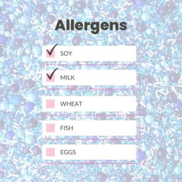 Blue Ombre Sprinkle Mix| Made In USA By Sprinkle Pop| Navy Blue White Blue Sprinkles| Undersea Themed Sprinkles For Decorating Boy Gender Reveal And Father’s Day Birthday Cakes Cookies Cupcakes, 2oz