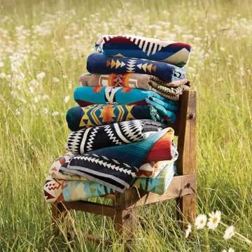 Pendleton Beach/Spa Towel, Los Ojos Black