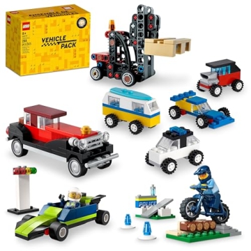 LEGO Creator Vehicle Pack 66777 - 5 Buildable Car Sets for Kids 8+