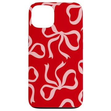 Chic Coquette Aesthetic Pink Bows iPhone Case