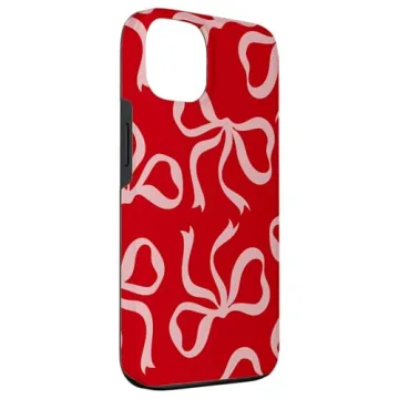 Chic Coquette Aesthetic iPhone 13 Case with Bows