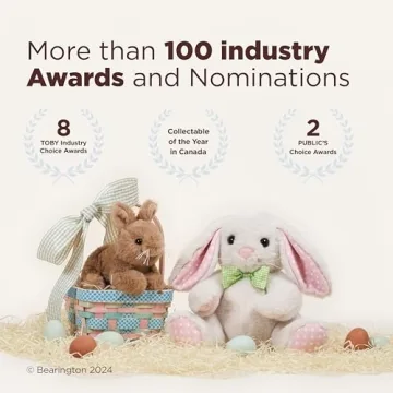 Bearington Lil' Bunny Ballerina Plush Toy for Kids