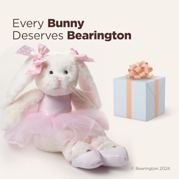 Bearington Lil' Bunny Ballerina Plush Toy for Kids