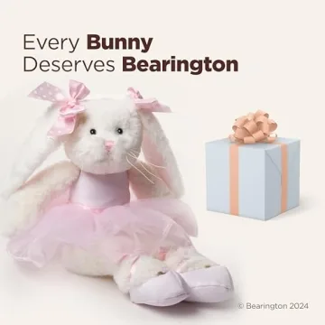 Bearington Lil' Bunny Ballerina Plush Toy for Kids